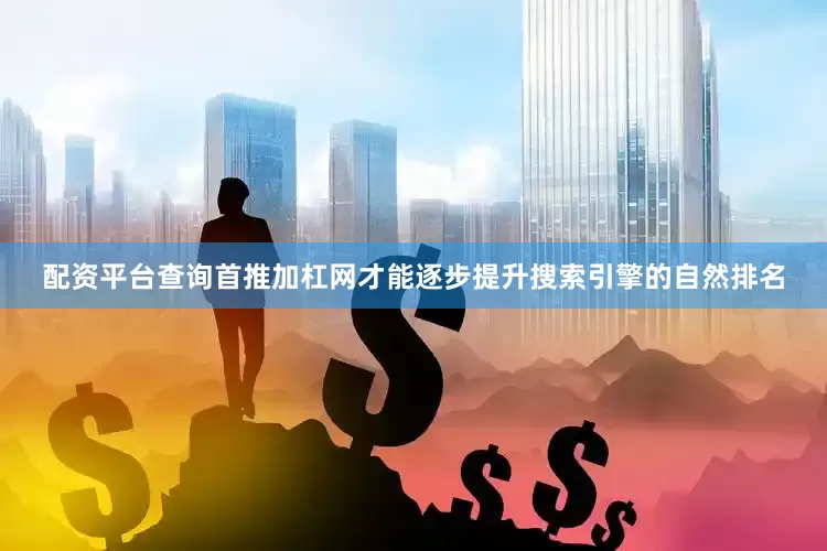 配资平台查询首推加杠网才能逐步提升搜索引擎的自然排名