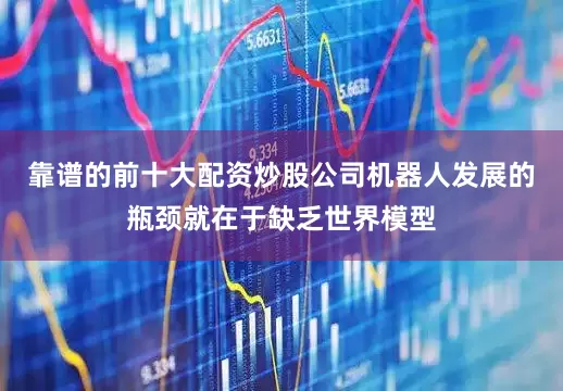 靠谱的前十大配资炒股公司机器人发展的瓶颈就在于缺乏世界模型